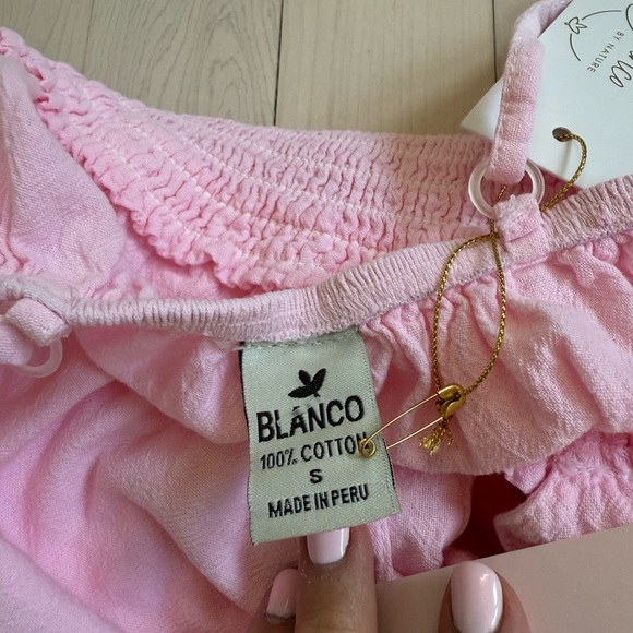 Pink Ruffle Dress - Picture 2 of 3